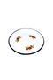 Enamel Sini Decorated Nostalgia Enamel Tableware Tea Tray Fruit Bowl 50 cm - 4