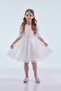 Girl's Star Printed Trendy Tulle Dress Ak2246 - 4