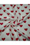 Set of 4 Heart / Leopard Patterned Pillowcases 50X70 cm (4 Pieces) - 2