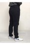 Straight Leg Baggy Cut Black Sweatpants - 2