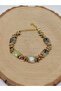 Prehnite (Prinayt) Stone Design Bracelet (55896) - 4