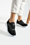 Black White Anatomical Flexible Sole Slip-on Sneakers Casual Sneakers - 2