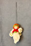 - Tülin 3528 Handmade Felt Angel Figure Christmas Tree Ornament / Wall Ornament - 14 X 18 cm - 5