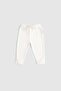 2-Pack Organic Cotton Baby Pants Twig Ecru - 3