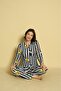 Women's Crew Neck Christmas Special Suede Soft Fabric Long Sleeve Pajamas Set - 5