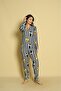 Women's Crew Neck Christmas Special Suede Soft Fabric Long Sleeve Pajamas Set - 4