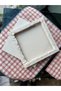 Set of 2 Ready-To-Use Fabric Punch Embroidery Wooden Pulley 25X25Cm - 4