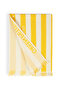 Delmor Ochre, with Carrying Bag, Eco-Friendly, Large Size 100X180 Cm, Beach Towel. - 8