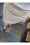 Slim Fit - Product Size Is 36 - Waist: 36cm. Women's Lined Winter High Waist Above Knee Pencil Skirt - 3