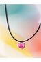 Be Mine Pink Stainless City Series Necklace Y2k Pinterest Unisex