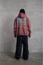 Men's Patel Six Printed Hooded Sweat - Dried Rose - 3