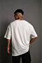 Men's 24/1 Plain A Quality Oversize T-shirt - White