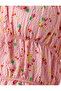 Crop Undershirt Front Tied Floral Patterned - 6