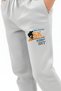 Sk Printed Boy's Tie-Up Sweatpants with Elastic Waist Detail - 4