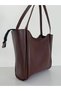 Suni Leather Soft Fabric Sleeve and Shoulder Bag - 6
