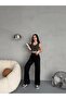 Women's High Waist Lycra Stretchy Wide Leg Palazzo Pants - 6