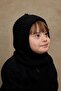 Knitted Children's Balaclava Beanie Black - 2