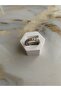 Xoxo Zircon Stone Adjustable Steel Ring Stainless Tarnish Resistant - 3