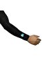 Compression Arm Sleeve | Black, Medium | Unisex | Polyester Fabric For Support & Recovery - 2