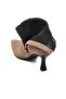 Ds-60 Beige Suede Genuine Leather Women's Heeled Boots with Fleece Inside - 4