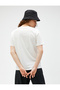 Printed T-Shirt Crew Neck Short Sleeve Cotton - 4