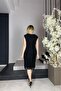 G0923 Tulle Design Dress Black - 2