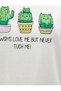 Printed T-Shirt Crew Neck Short Sleeve Cotton - 6