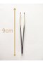 Gold-Smoked Stainless Steel Facial Hair Removal Eyebrow Tweezers - Practical Hold and Use - 3