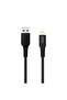 كابل USB إلى Lightning معتمد من MFI TPE بطول 1.8 متر - أسود