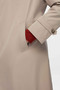 معطف علوي مسطح من Ds Damat ذو قصة عادية / ترينكوت - 4