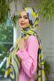 مجموعة Summer Sparkle Collection شال ناعم أصفر رمادي داكن 3044-13 - 3