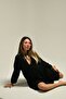 Muslin Bohemian V-Neck Long Sleeve Short Dress - 5