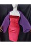 Amylee chiffon sleeve shawl purple - 7