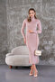 FITTED KNIT DRESS