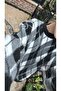 One Premium Series Black Diamond Patterned Woolen Slit Detailed Knitwear Sweater - 2