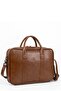 Macbook Compatible Organizer Laptop Briefcase 13" & 14" Inch Tan - 2
