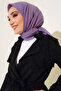 Women's Hijab Practical Bamboo Cashmere Scarf Purple