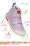 Garf Daily Velcro Girls' Boat Shoes - 2