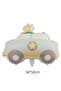 Retro Police Car Foil Balloon 56 - 50 cm - 2