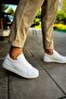 CH979 Santoni CRT Sports Men's Shoes WHITE - 4