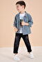 Blue Jean Jacket and Trousers Boys' 3-Piece Set 20015 - 4