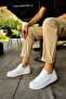 CH979 Santoni CRT Sports Men's Shoes WHITE
