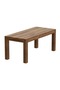 8-Seater Wooden Dining Table for Kitchen, 180cm, Dark Hunton Oak Finish
