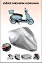 Arora Ar 50 Cappuccino Tarpaulin Rear Bag Compatible Motorcycle Tarpaulin