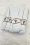 Wedding Bride Groom Circumcision Convoy Car Towel Ornament, 6 Pieces