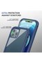 iPhone 13 Pro Max Case Front Back Full Covering Premium 360 Full Protection Luxury Cover - 5