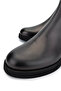 Men's Genuine Leather Gray Casual Boots - 3