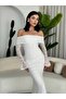 ARYA Strapless Lace Mermaid Dress - 3
