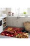 Sun Collection Candles Cat and Sun Patterned Woven Base Modern Decorative Carpet Sun24 - 3