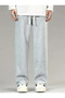 Black Baggy Loose Fit Comfortable Fit - Straight Leg Sweatpants - 2
